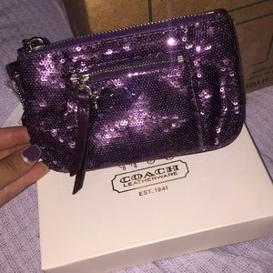 Coach wristlet